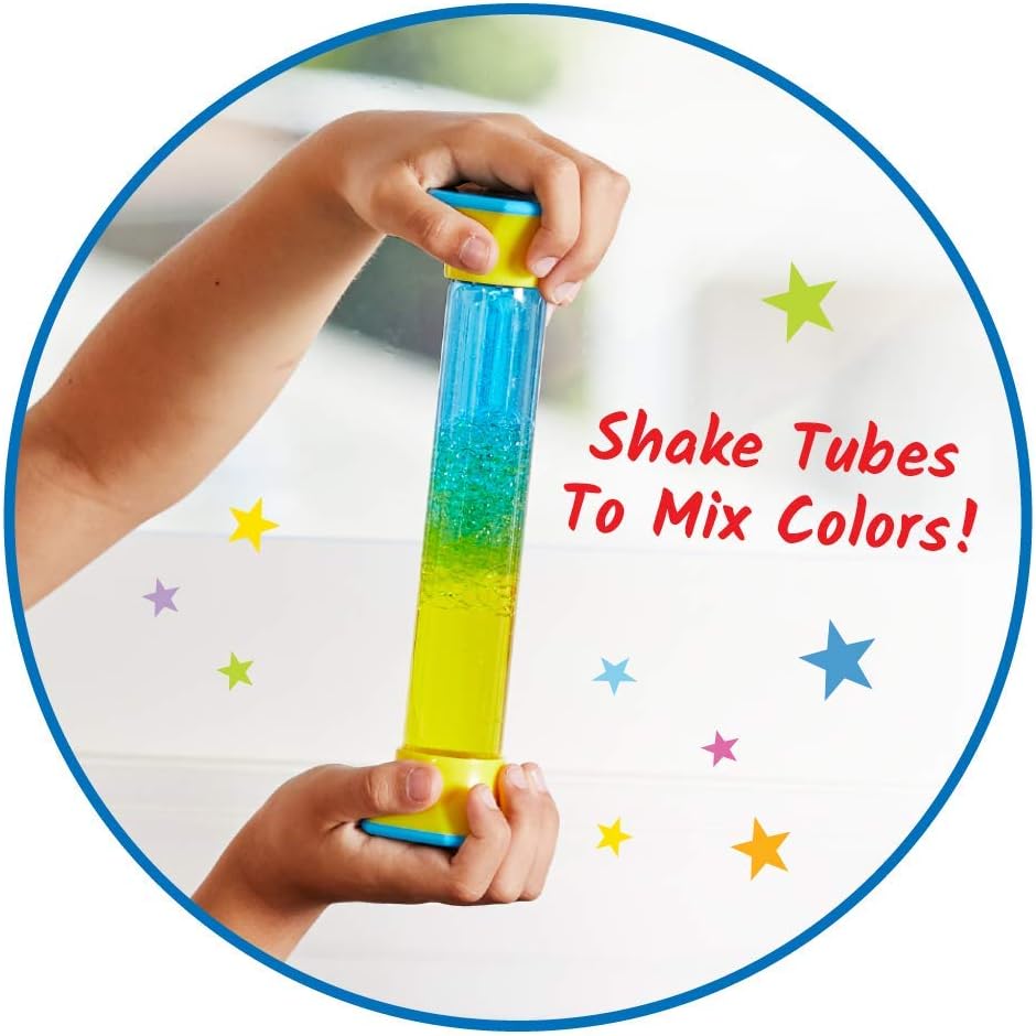 Learning Resources 93386 COLORMIX Sensory Tubes, Multicoloured