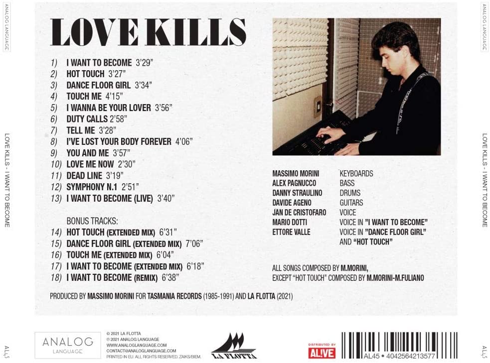 Love Kills - I Want To Become [Audio CD]