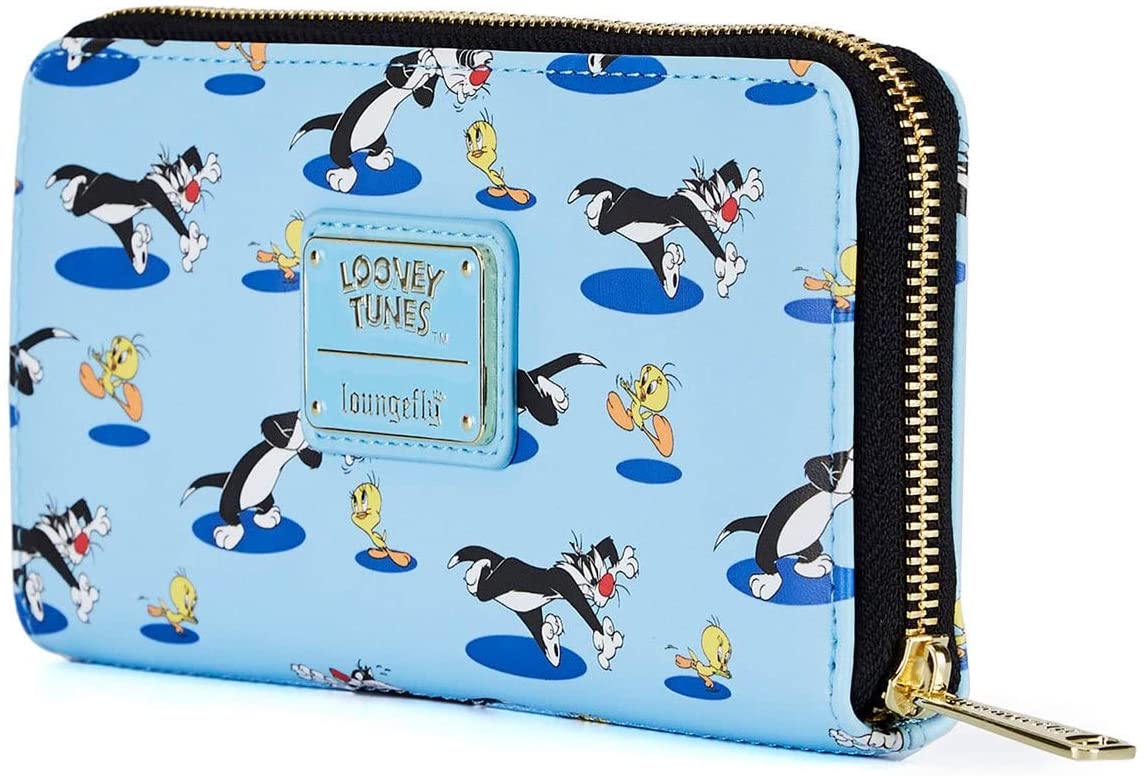 Loungefly Looney Tunes Tweety and Sylvester Zip-Around Wallet 3
