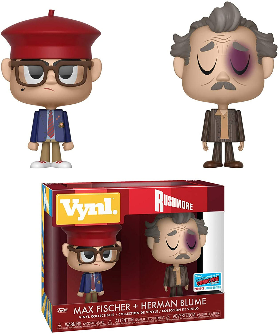 Rushmore Max Fisher + Herman Blume Excluye Funko 33380 Vynl.