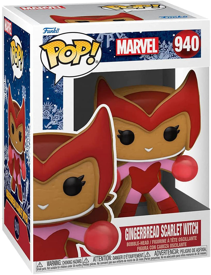 Marvel Gingerbread Scarlet Witch Funko 57129 pop! VInyl #940