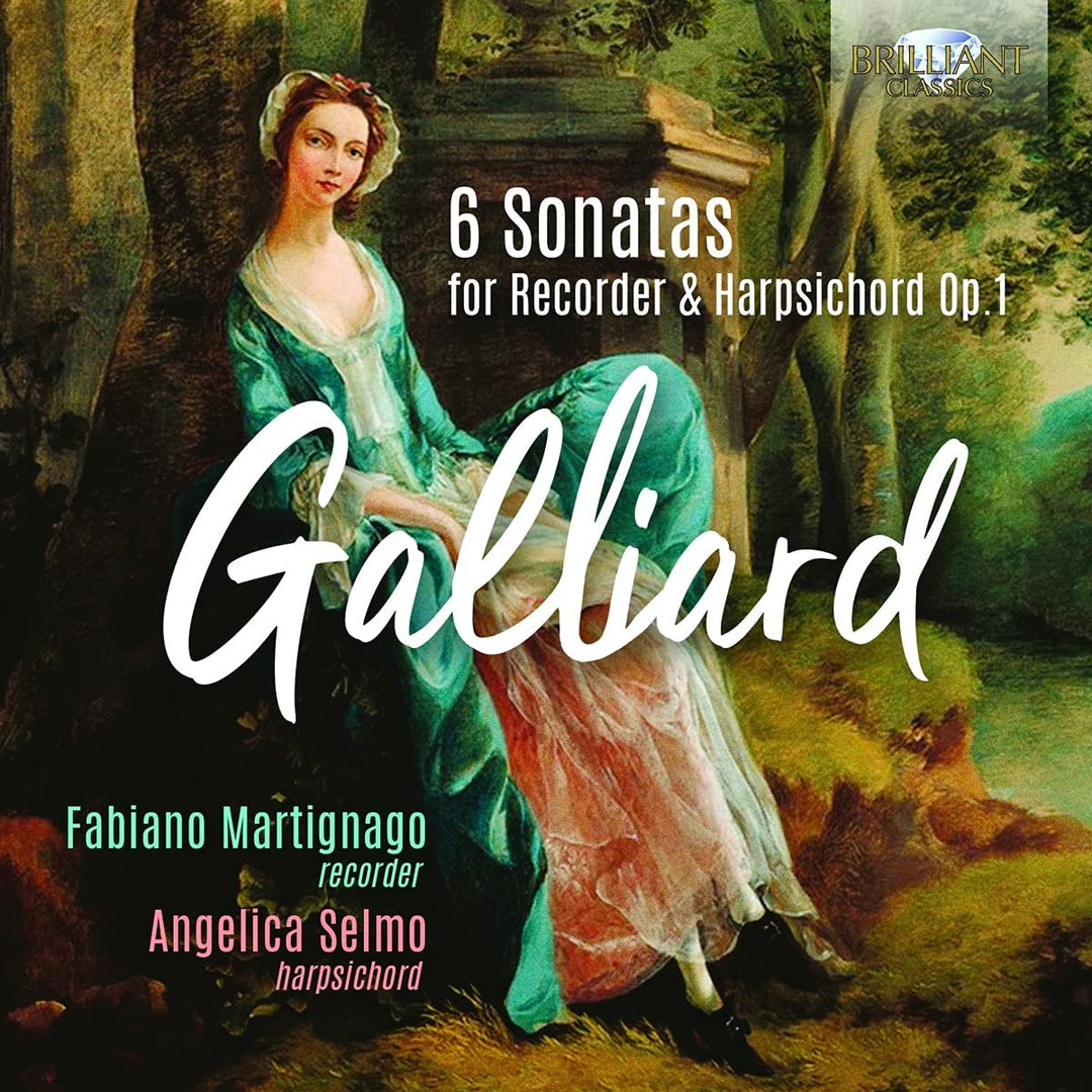 Fabiano Martignago – 6 Sonaten für Blockflöte und Cembalo Op.1 [Audio CD]