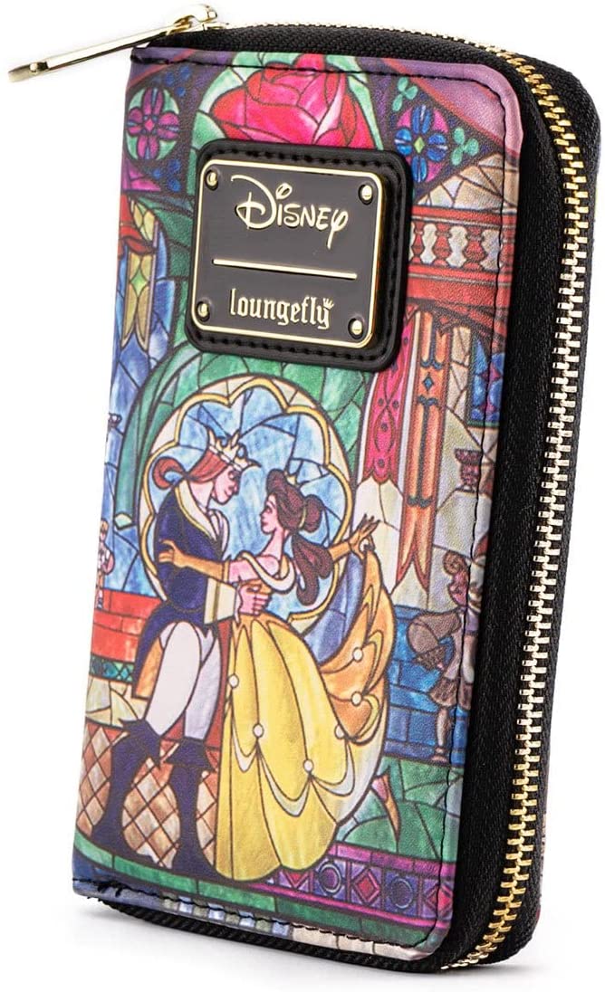 Loungefly Disney Princess Castle Series Belle Kunstleder-Geldbörse