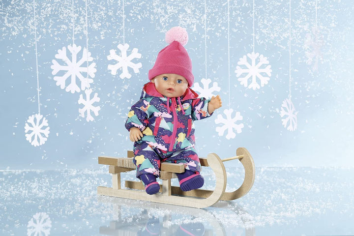 BABY Born 515 830062 EA Deluxe Snowsuit 43cm, Colourful