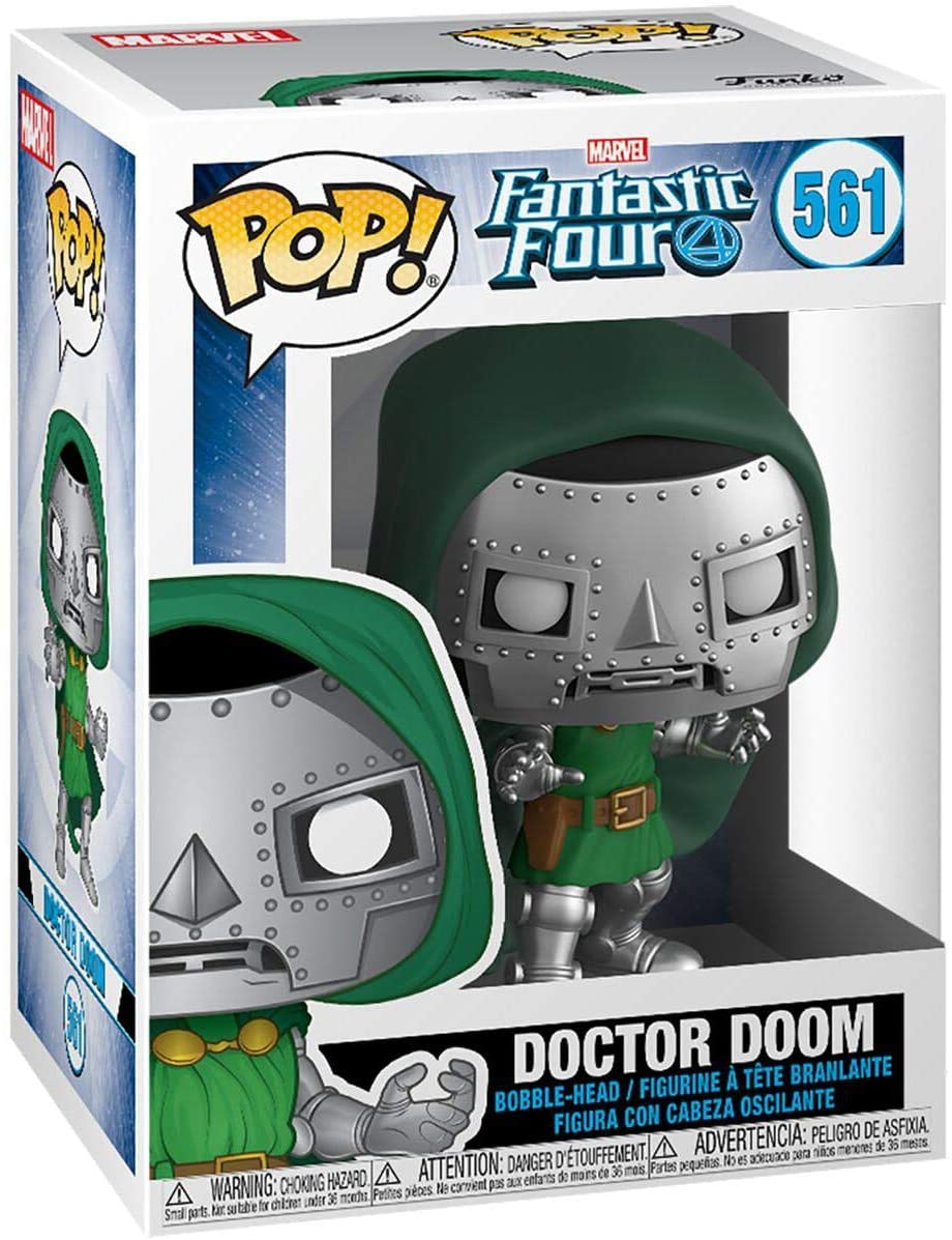 Marvel Los Cuatro Fantásticos Doctor Doom Funko 44991 Pop! Vinilo # 561