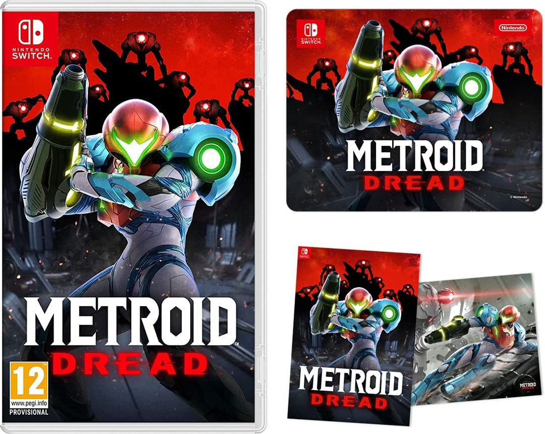 Metroid Dread + Mousepad + Double Sided Poster (Nintendo Switch)