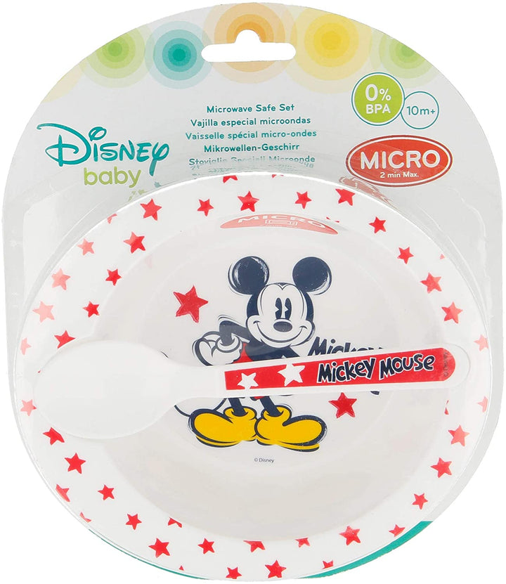 Micro-Baby-Set 2-teilig Mickey Mouse – Disney – 90 Boy Crude
