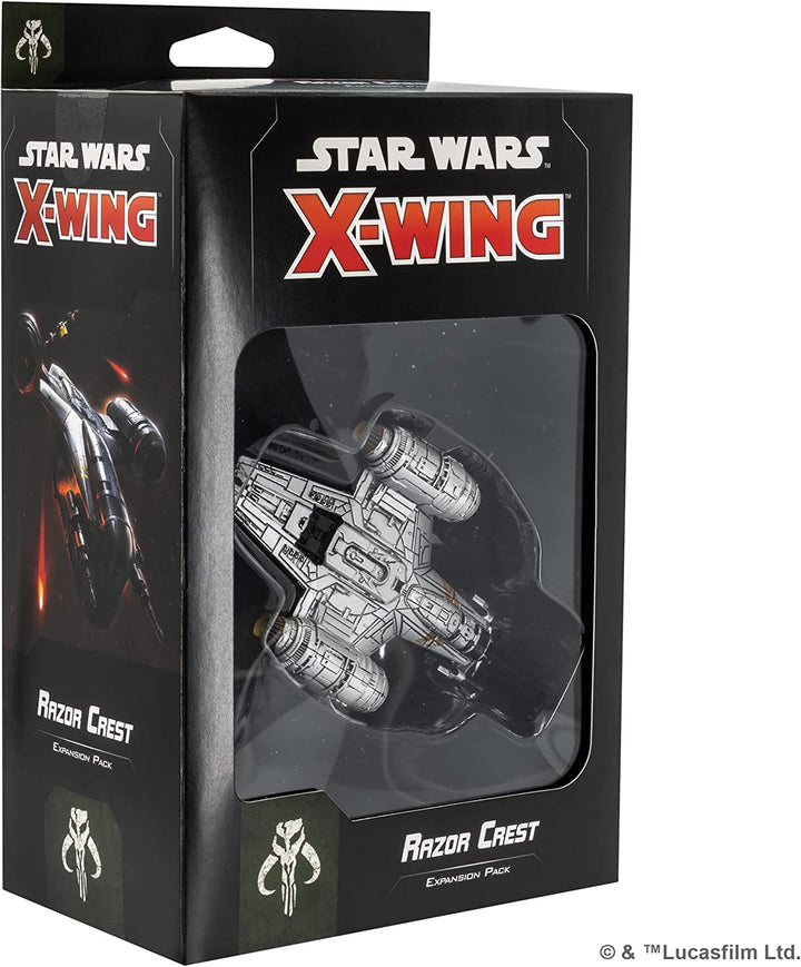 Atomic Mass Games Star Wars X-Wing 2.0 ST-70 Razor Crest Assault Ship Expansion (ATOSWZ90)