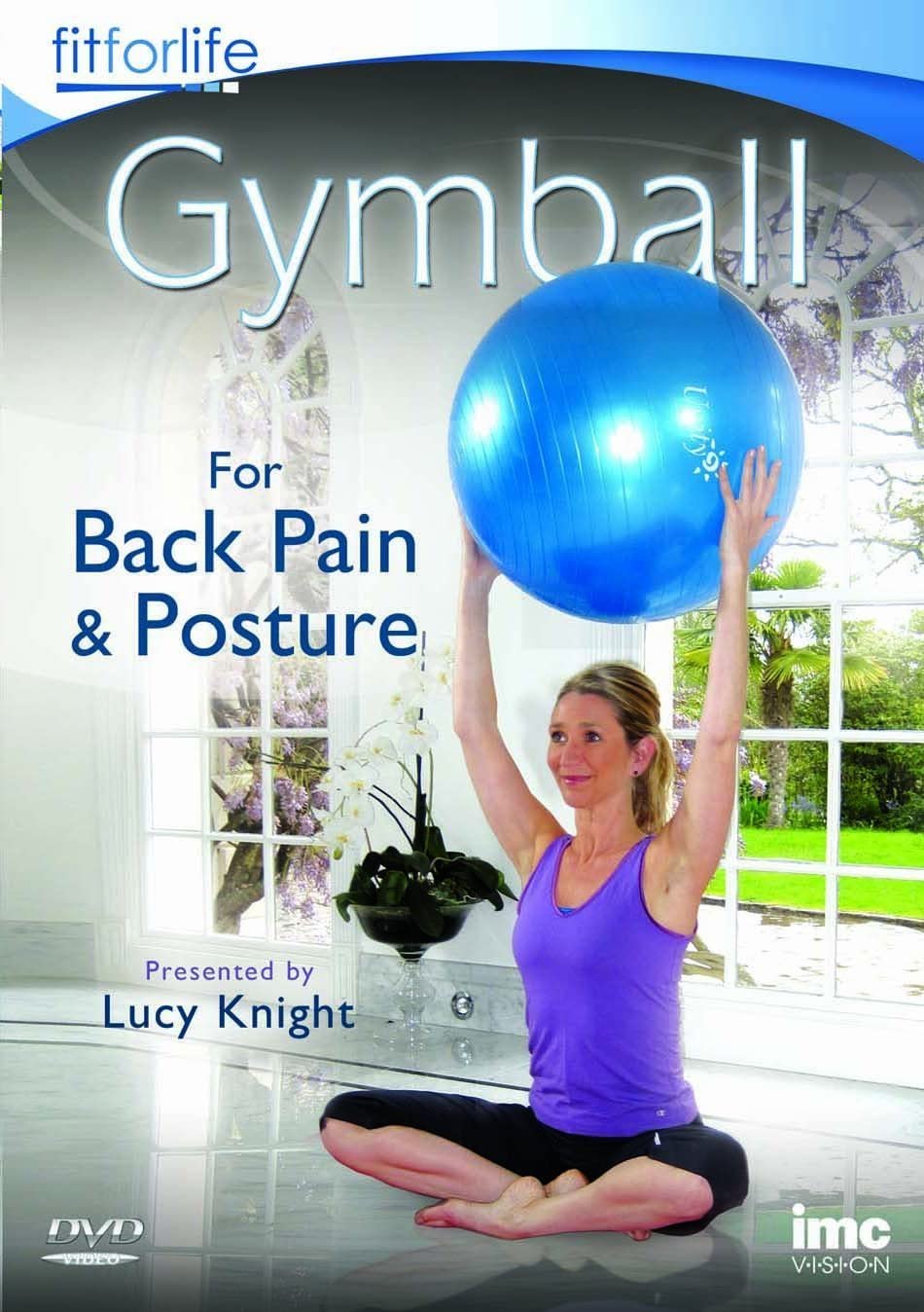Gymball for Back Pain & Posture - Lucy Knight - Fit for Life Series [DVD]