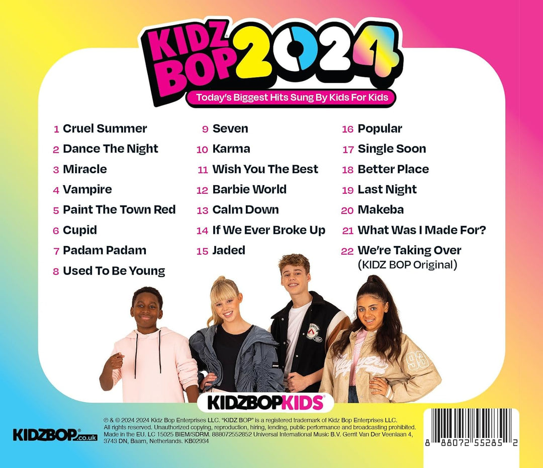KIDZ BOP 2024 [Audio CD]