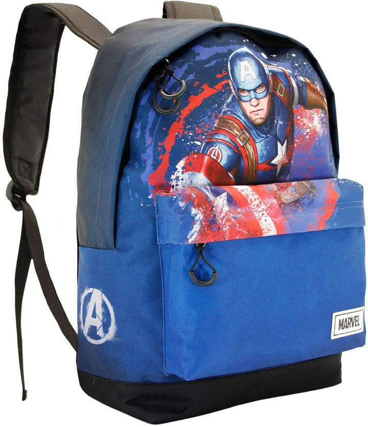 Captain America Full-Fan HS Backpack, Blue