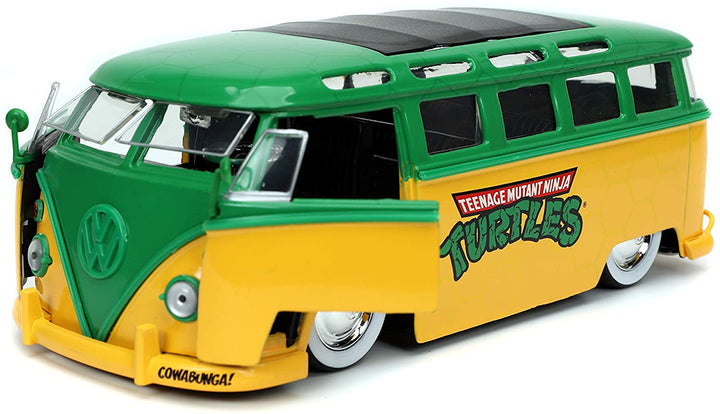 Jada TMNT – Leonardo &amp; 1962 VW Bus – 1:24