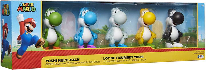 Pack de 5 mini-figurines de 2,5 pouces exclusives à Super Mario Yoshi
