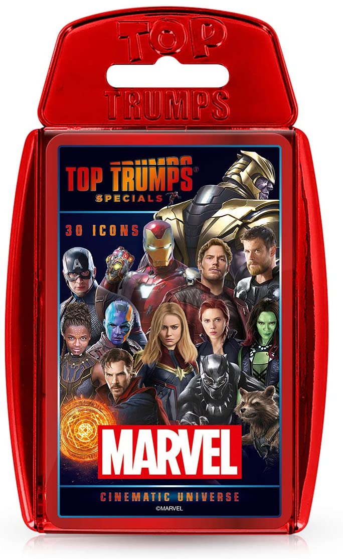 Marvel Cinematic Universe Top Trumps Specials Kartenspiel