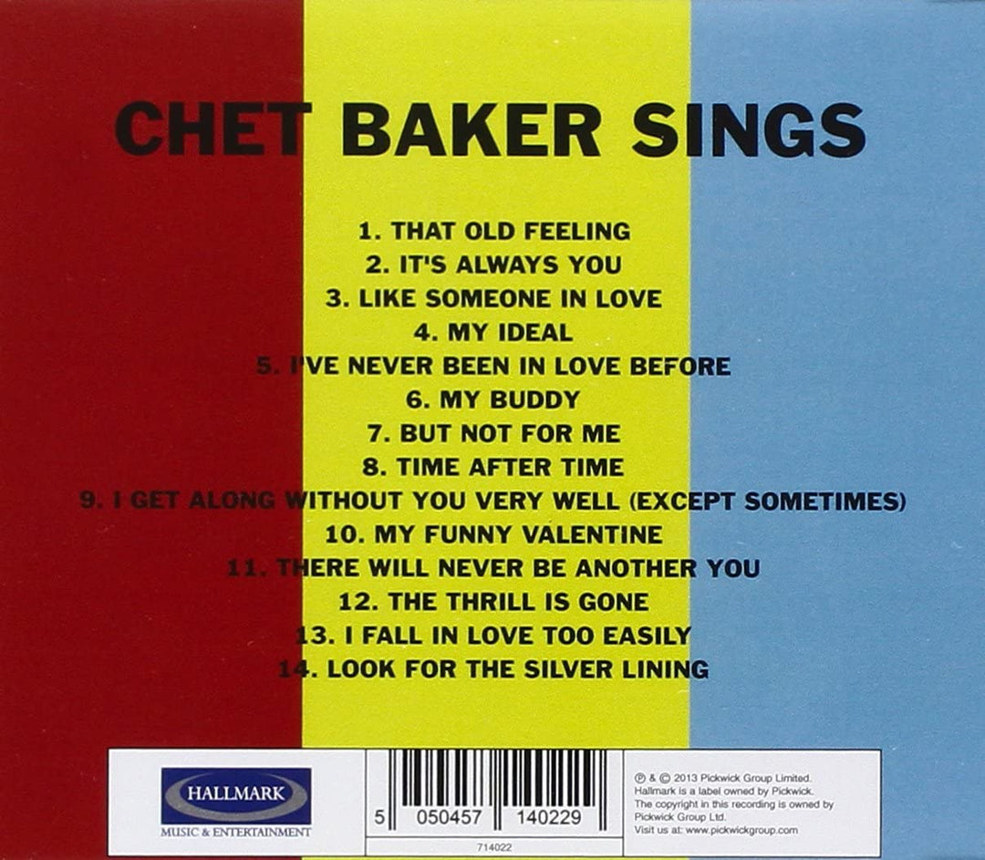 Chet Baker Sings - Chet Baker [Audio-CD]