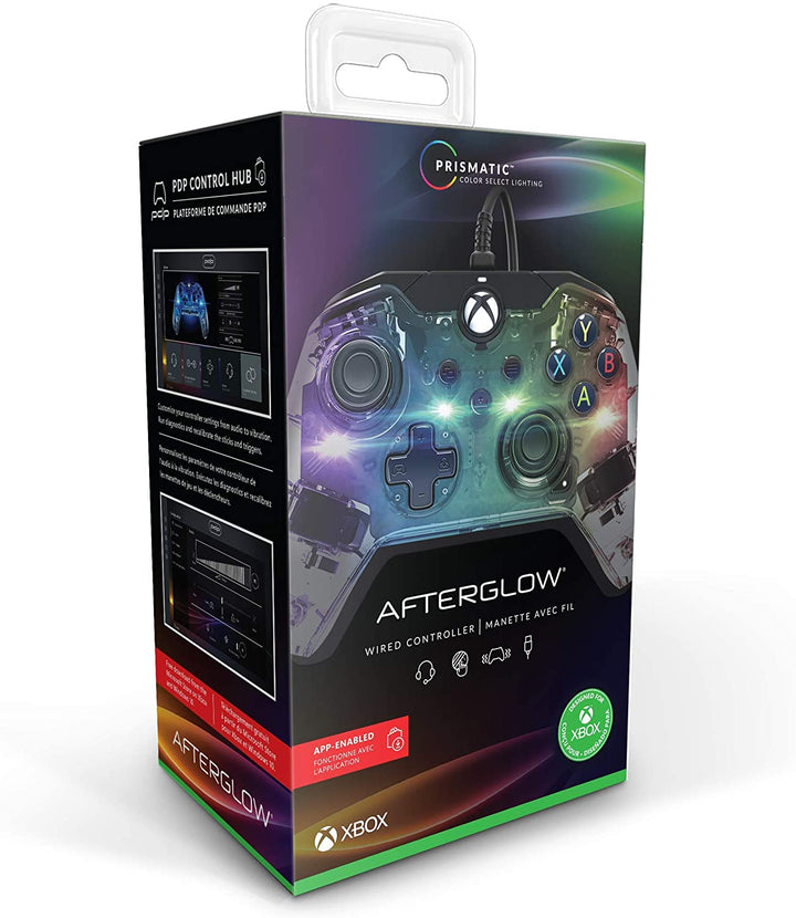 PDP Afterglow Wired Controller Xbox series XIS, Multicolor