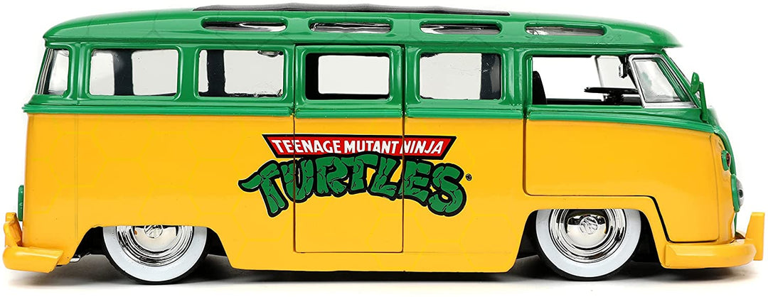 Jada TMNT – Leonardo &amp; 1962 VW Bus – 1:24