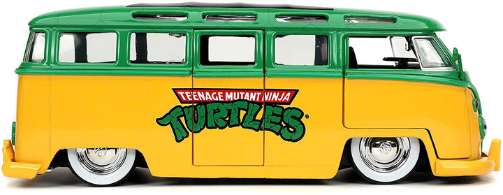 Jada TMNT – Leonardo &amp; 1962 VW Bus – 1:24