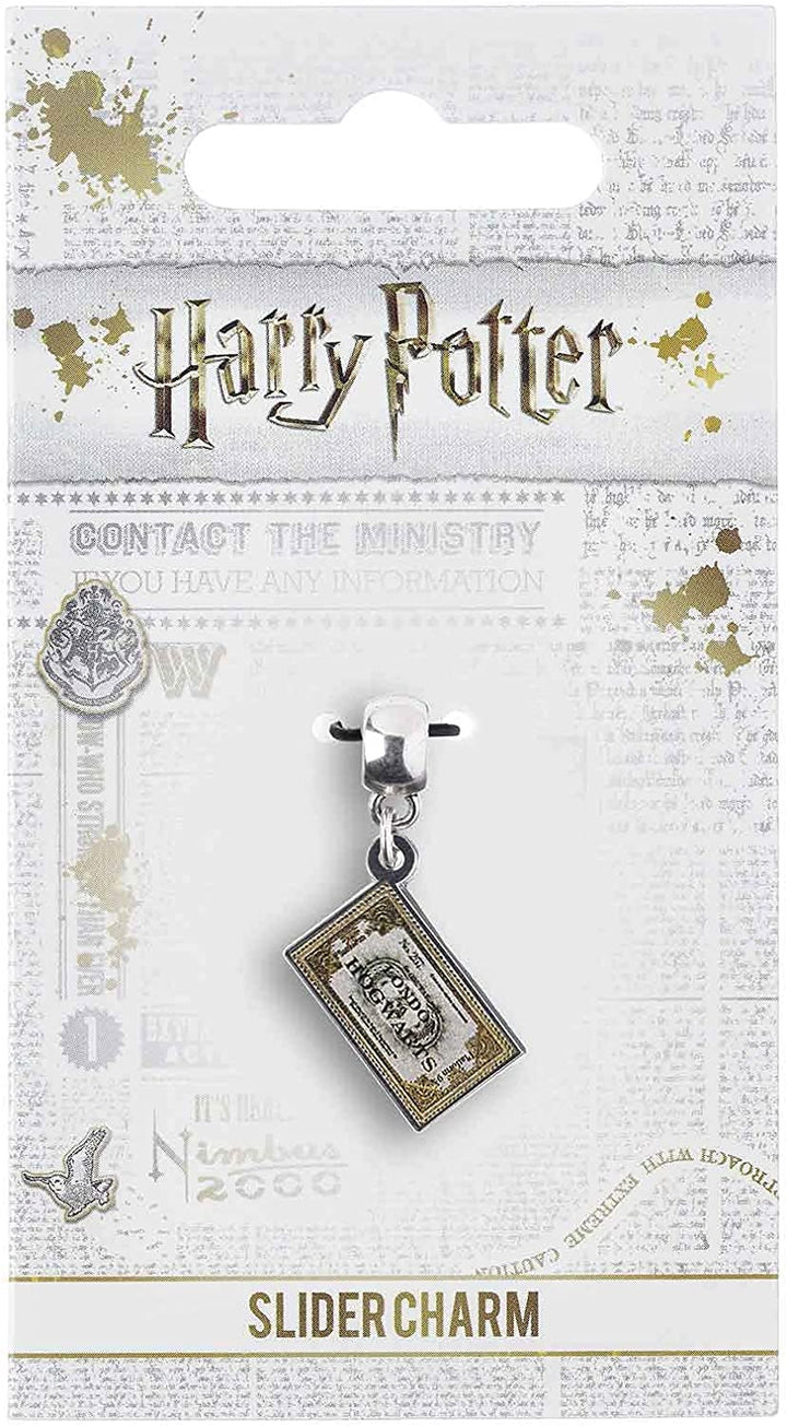 Harry Potter Hogwarts Express Ticket Slider Charm HP0107