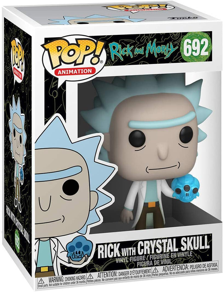 Rick und Morty Rick mit Kristallschädel Funko 45438 Pop! Vinyl Nr. 692