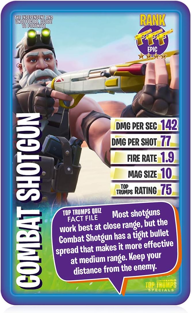 Unabhängiger und inoffizieller Leitfaden zum Fortnite Top Trumps Specials-Kartenspiel