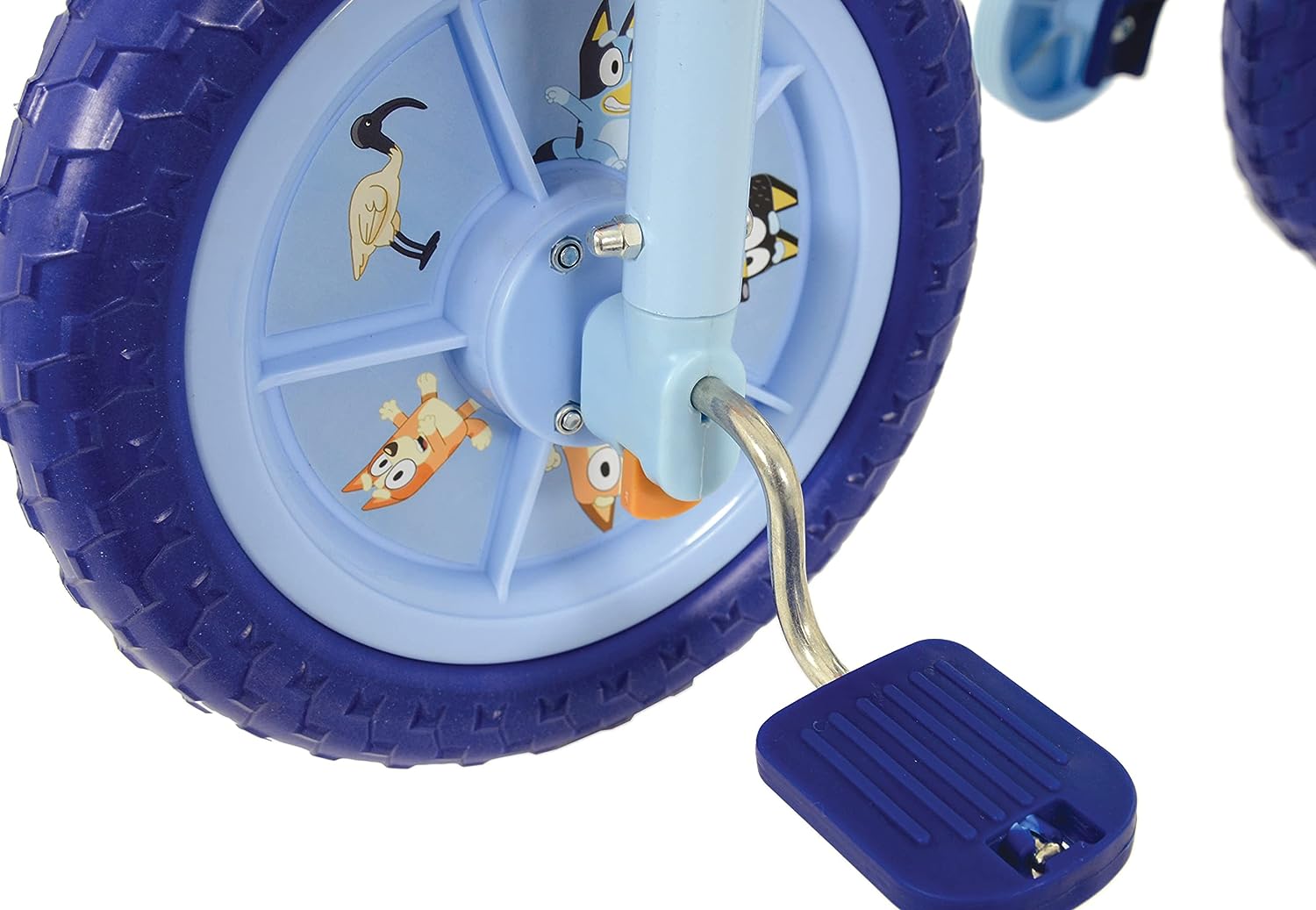 Bluey 2in1 10" Training Bike - Convertible Balance & Pedal Bike for Kids 14