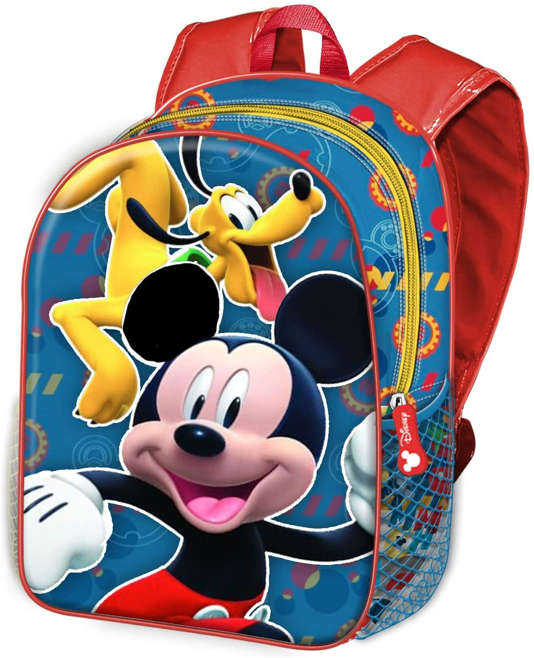 Mickey Mouse Happy Friends – Kleiner 3D-Rucksack, Blau