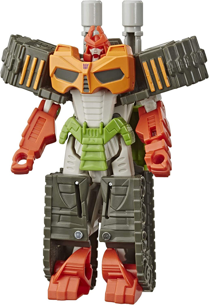Transformers Bumblebee Cyberverse Adventures Bludgeon Action Figure - 1-Step Whirlwind Slash Attack for Kids 6+