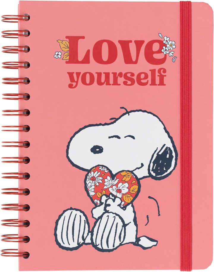 Love Yourself Snoopy A5 Notebook | Bullet Journal | Notebooks A5