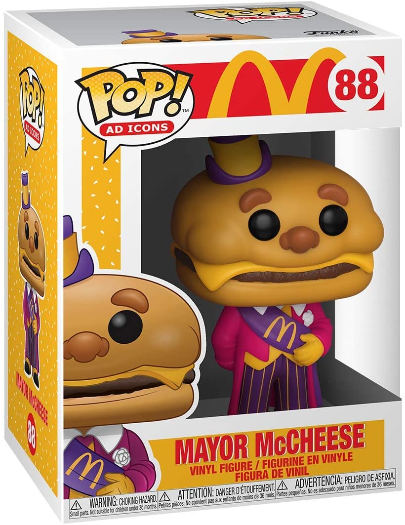 Il sindaco di McDonald&#39;s McCheese Funko 45725 Pop! Vinile #88