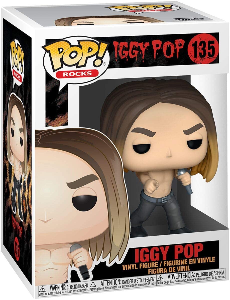 Rocks Iggy Pop Iggy Funko 41240 Pop ! Vinyle