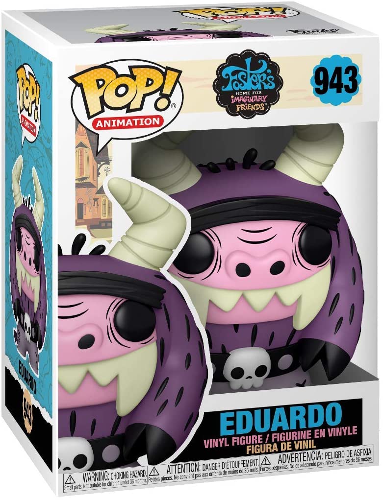 Fosters Home For Imaginary Friends Eduardo Funko 51646 Pop! Vinile #943