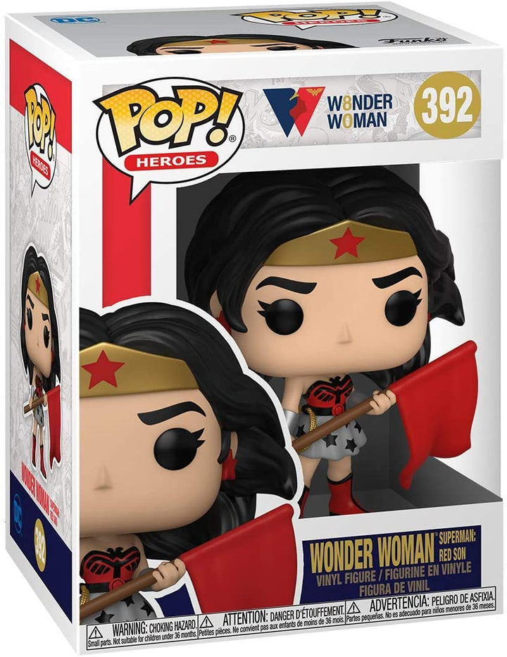 W8nder W0man Wonder Woman Superman Red Son Funko 54976 Pop! Vinile #392