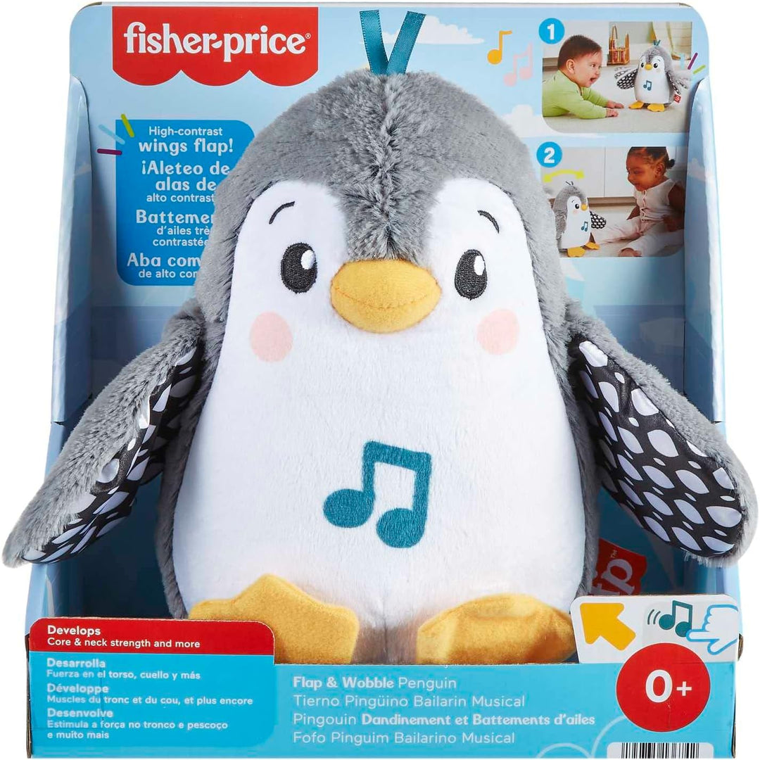 Fisher-Price Flap &amp; Wabble Pinguin-Spielzeug