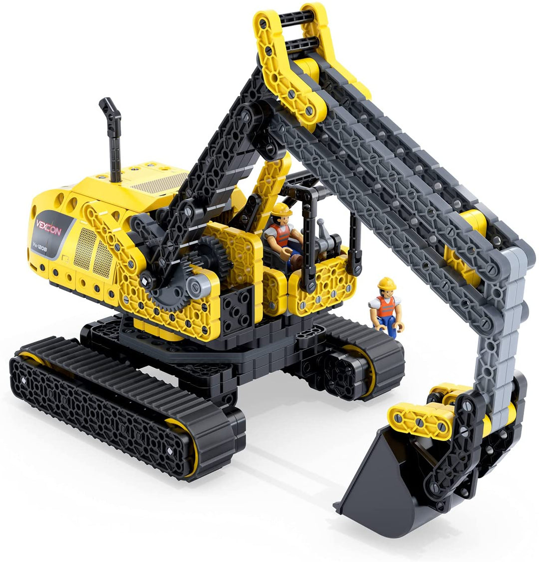 HEXBUG VEX Robotics Excavator, Buildable Construction Toy, Gift For Boys and Gir