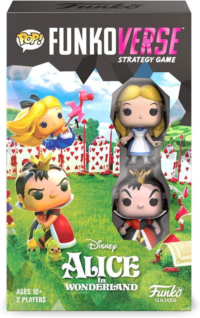 Disney Alice in Wonderland Funkoverse Strategy Game 2 Players Funko 52444 Pop!