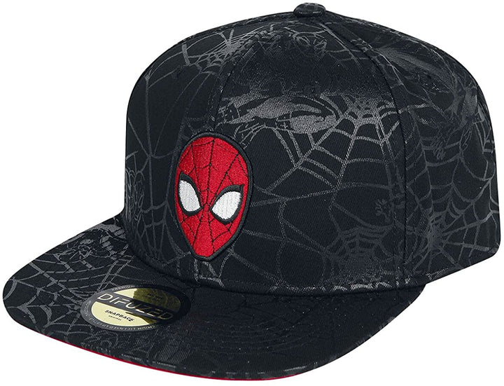 Marvel - Spiderman Snapback Cap Schwarz