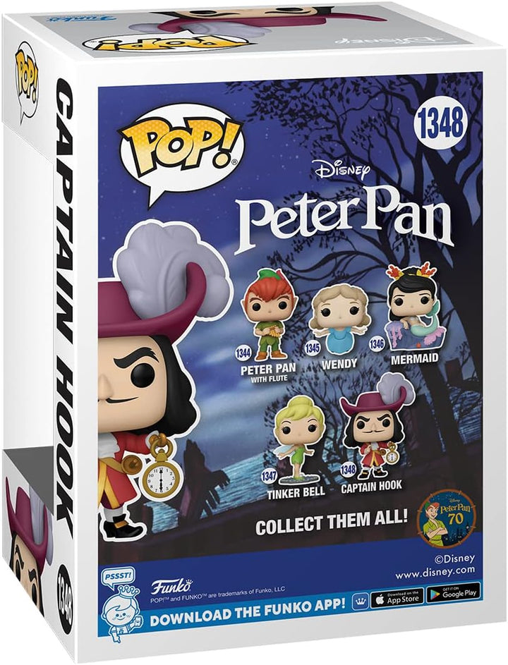Funko POP! Disney: Peter Pan 70th – Captain Hook – Vinyl-Sammelfigur