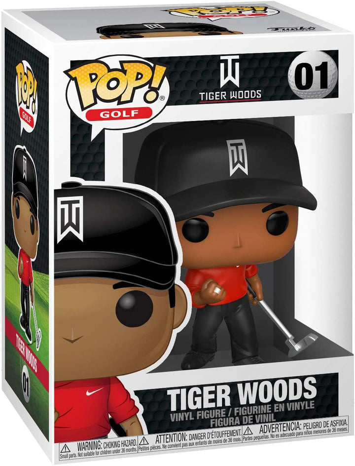 Tiger Woods (Red Shirt) Funko 44715 Pop! Vinyl #01