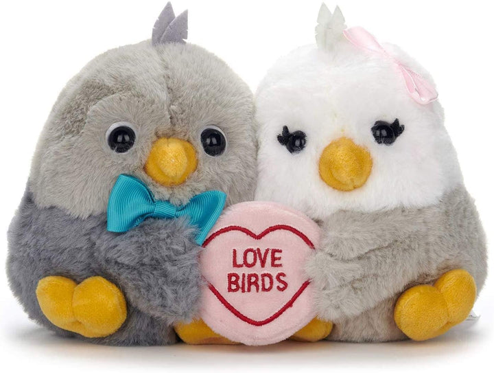 Love Hearts 18cm 7&quot; Love Birds Plüschtier