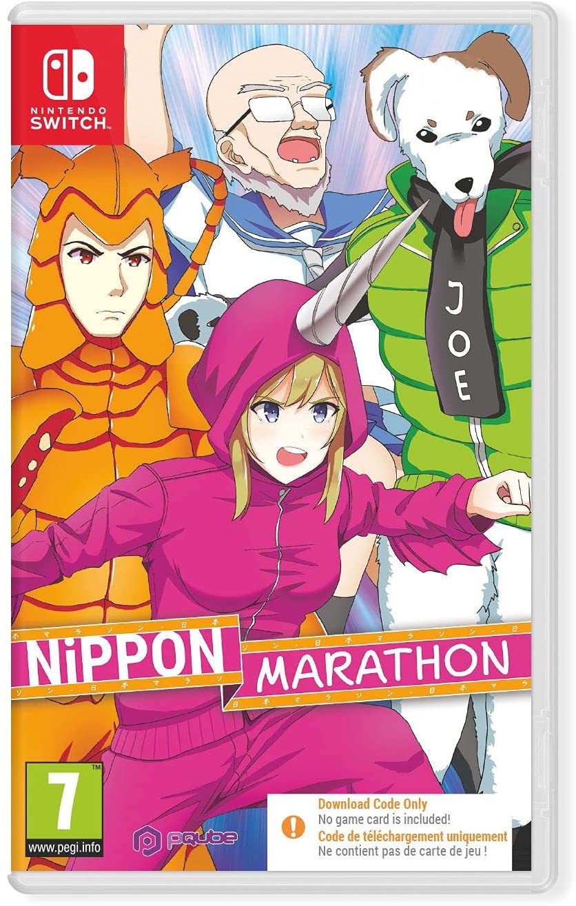 Nippon Marathon Nintendo Switch-spel [Code in a Box]