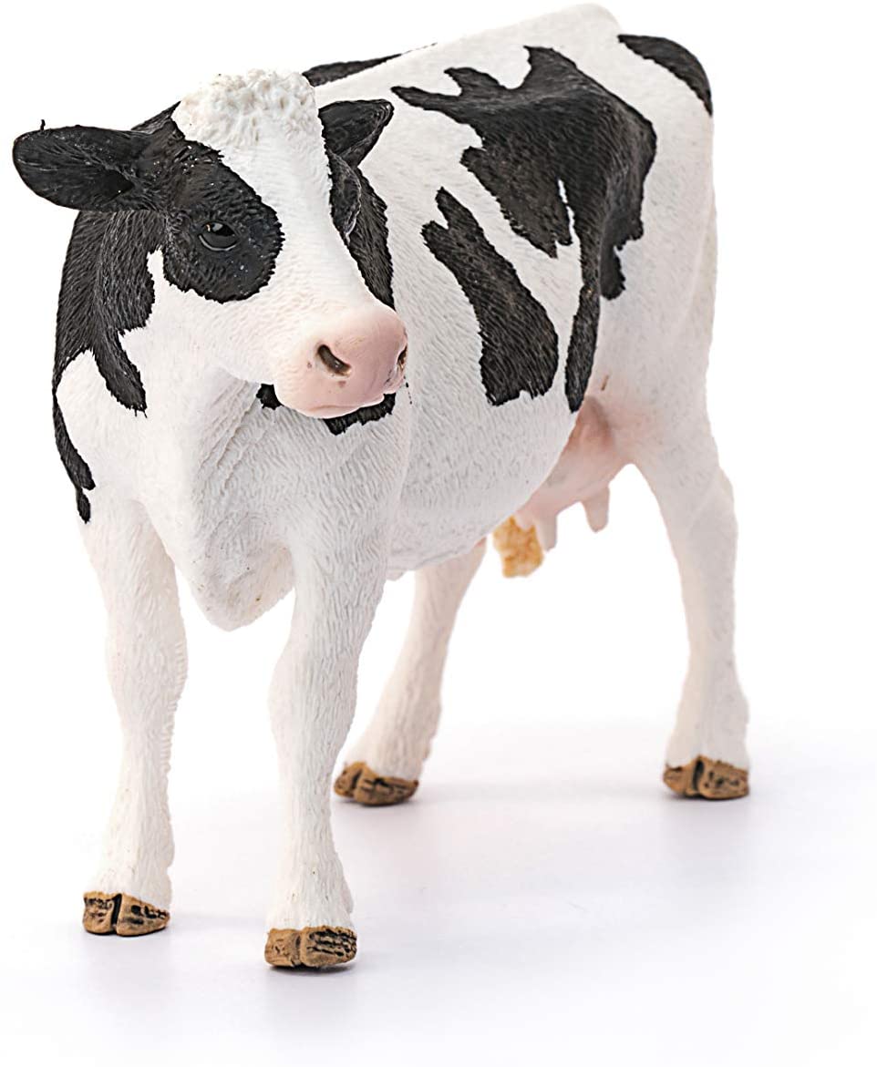 Schleich Farm World Holstein Cow Toy Figure (13797)