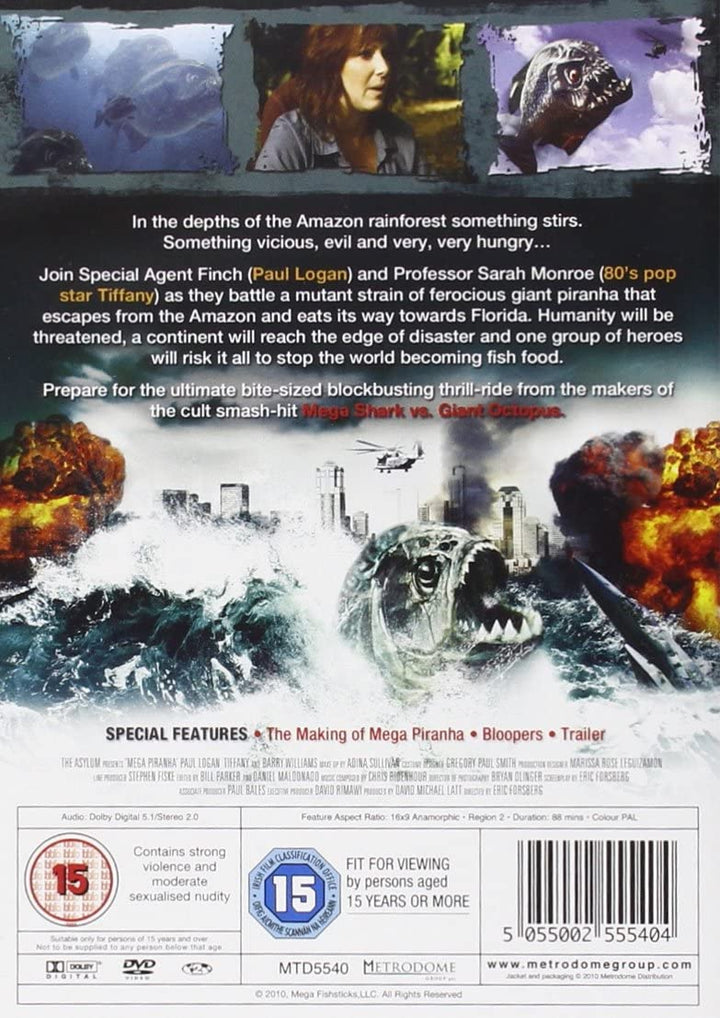 Mega Piranha – Horror/Science-Fiction [DVD]