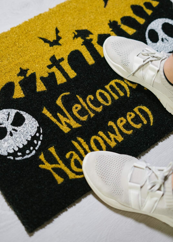 Official The Nightmare Before Christmas Halloween Town Door Mat 15.7 x 23.6 Inches