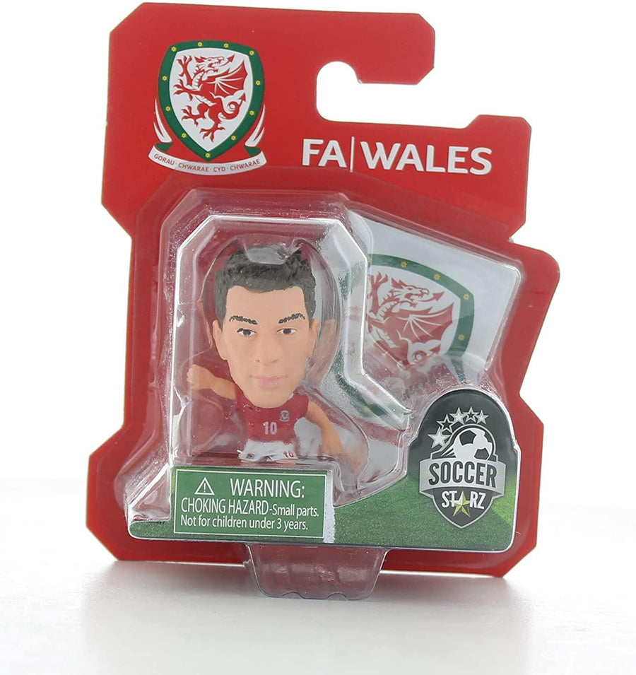 SoccerStarz SOC1043 The Officially Licensed Wales National Team Figure of Aaron Ramsey in Home Kit - Yachew
