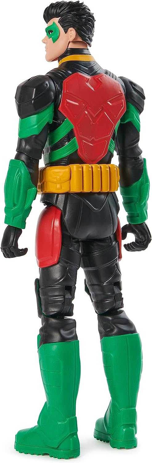 DC Comics, Robin-Actionfigur, 30 cm, Kinderspielzeug für Jungen und Mädchen, ab 3 Jahren