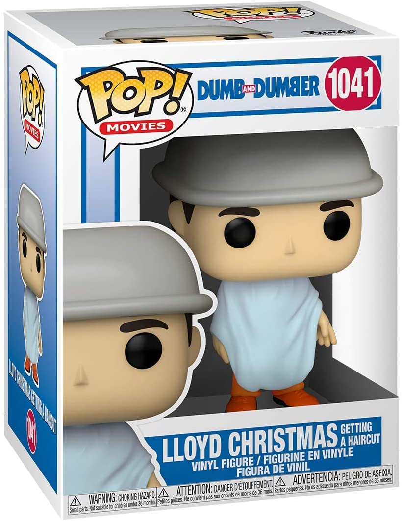 Dumb &amp; Dumber Lloyd Chirstmas cortándose el pelo Funko 51958 Pop! Vinilo n. ° 1041