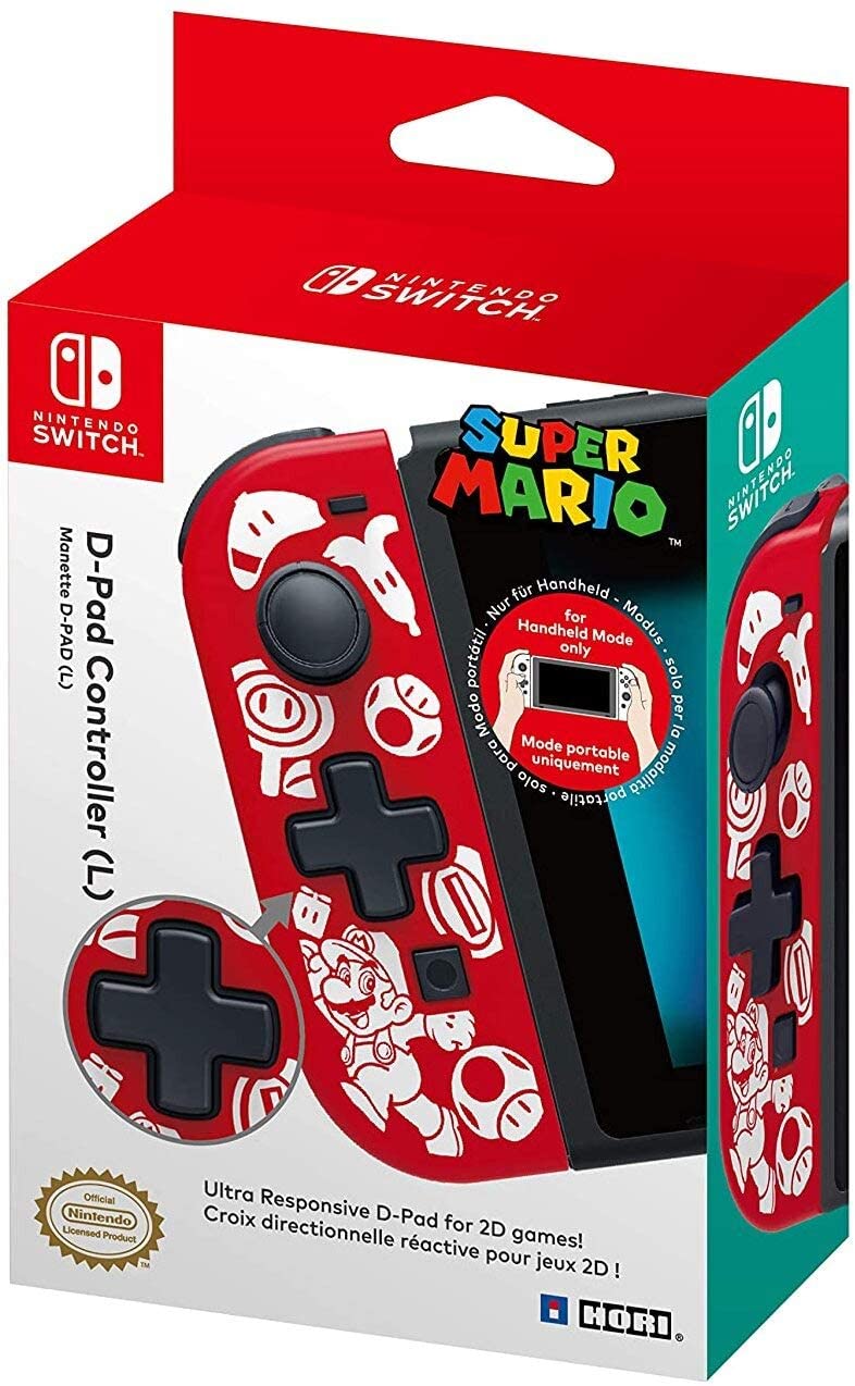 Super Mario - Nintendo Switch D-Pad Controller (L) by Hori 1