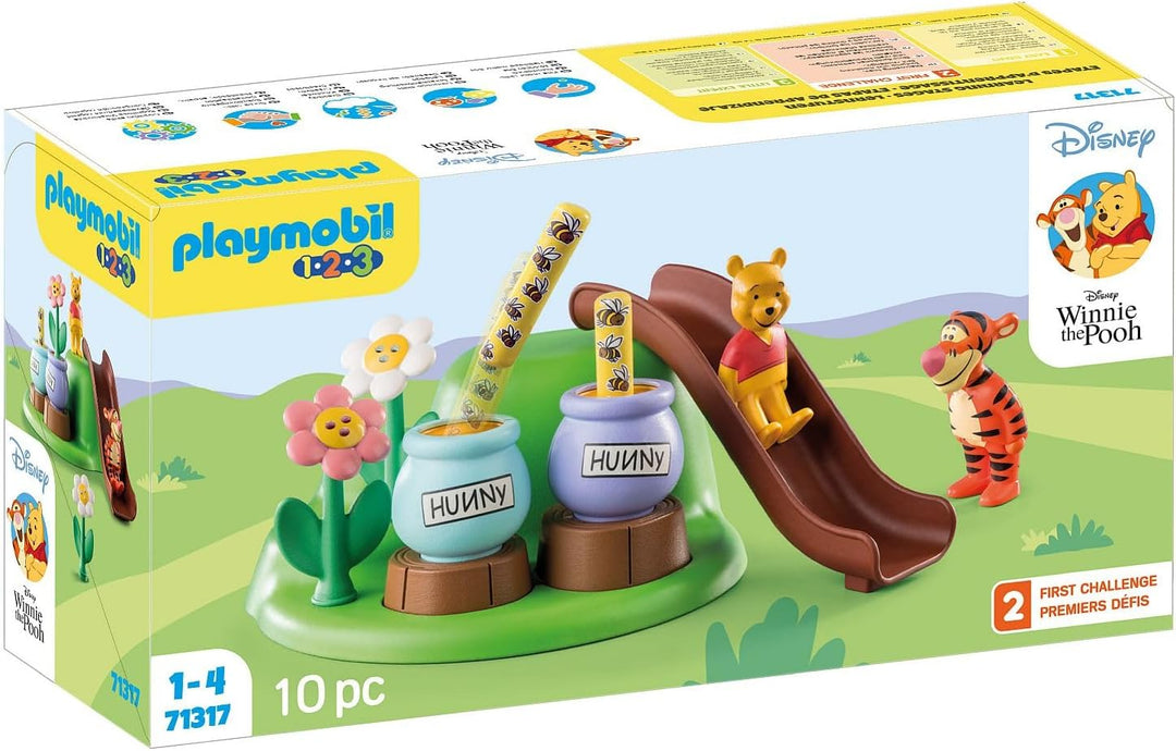 Playmobil 1.2.3 Disney Winnie & Tigger's Bee Garden