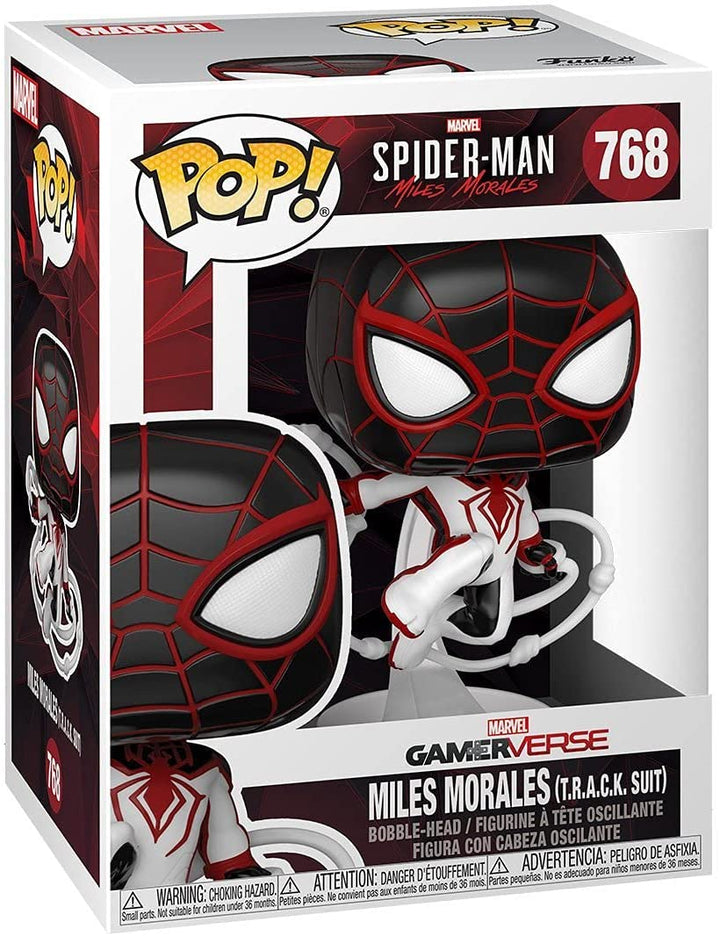 Spider-Man Miles (Combinaison de PISTE) Funko 50153 Pop! Vinyle